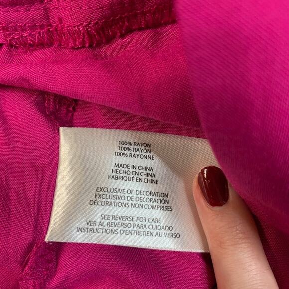 Wildfox Shorts Womens S Small Pink Lightweight Pockets Pull On Elastic Waistband - Picture 6 of 9